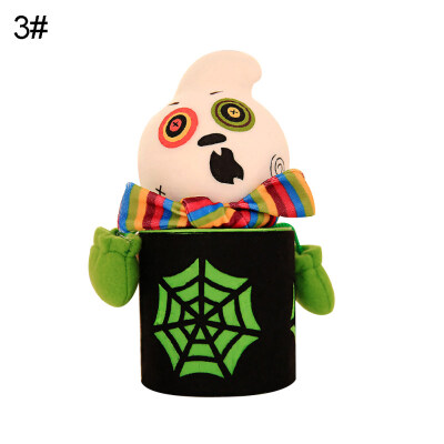 

Halloween Pumpkin Ghost Doll Candy Storage Box Can Table Decor Party Props Gift