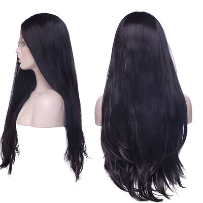 

Lace Front Wigs for Women Natural Wave Pre-plucked Hairline with Baby Hair Heat Resistant Fiber Synthetic Lace Wigs