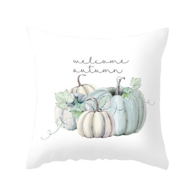

Halloween Pumpkin Cushion Cover Peach Velvet Throw Pillow Cover Decorative Pillowcase Holiday Sofa Chair Car Bed Decoration