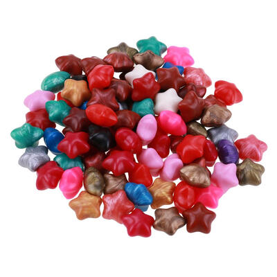 

100pcs Five-point Star Vintage Wax Paint Sealing Granule DIY Gift Wax