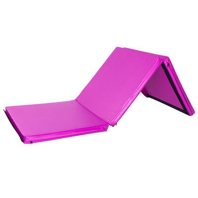 

Folding Gymnastics Mat Portable Tri-fold Yoga Floor Pad for Gym Exercise