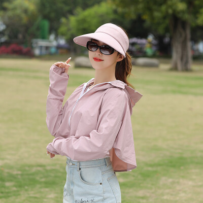 

Womens short cardigan summer new thin coat UV-proof Korean version of sunscreen outdoor sunscreen shirt