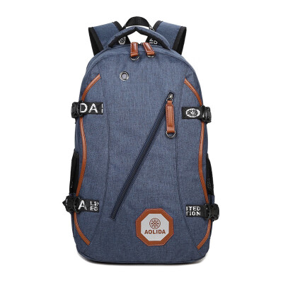 

NeillieN Oxford cloth waterproof backpack large capacity outdoor travel bag middle school student bag mens casual backpack