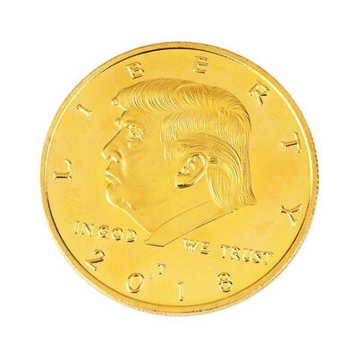 

Trump Kim Jong-Un Commemorative Coin 2018 Foreign Coins Gift Collection