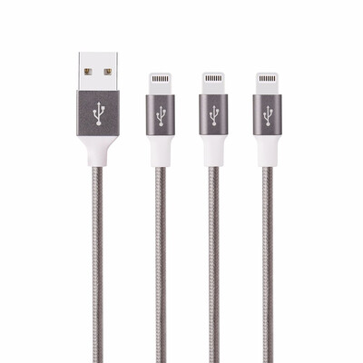 

iPhone Charger Cable 3 Pack1FT33FT66FT 8 Pin Nylon Braided Syncing&Charging Cord for iPhone iPad iPod