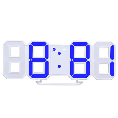 

Digital LED Table Clock 24 or 12-Hour Display Alarm Snooze 8888 Display