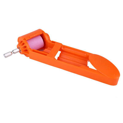 

Greensen Orange Portable Drill Bit Sharpener Corundum Grinding Wheel Wood Process Tool