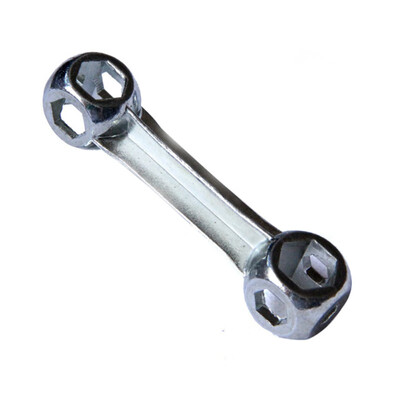 

New Hot 6-15mm Spanner Bone Shape Multi Functional Zinc Alloy Bike Repair Tool For Maintenance New
