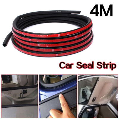 

4M Small Big D-Shape Moulding Trim Rubber Sealing Strip Car Door Edge Seal Weather-strip