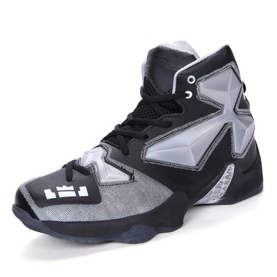 

Couple high running basketball shoes casual sports shock absorption non-slip tendon wear boots