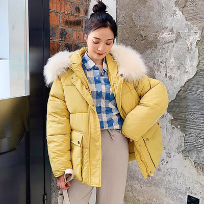 

Tailored Fashion Outerwear Long Sleeve Hooded Jackets Cotton-padded Pockets Coats