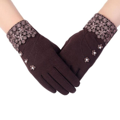 

Womens Fashion Touch Screen Outdoor Sport Winter Warm Keeper Riding Gloves