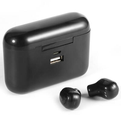 

Wireless Bluetooth 50 Headset Mini TWS Twins Headphone with Charging Box