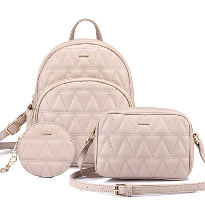 

LOVEVOOK women backpack schoolbag for girls teenagers backpack female shoulder crossbody bag high quality purse for coins 3 set