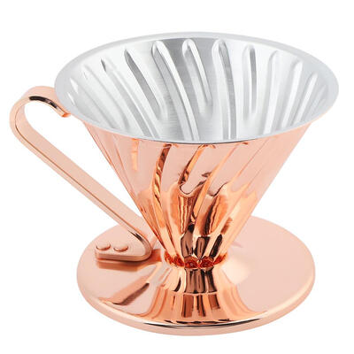 

Greensen Reusable Copper Metal Drip Coffee Filter Coffee Filtering Cup Coffee Filter Coffee Filter Cup
