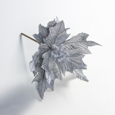 

Christmas Party Simulation Leaves Ornament Tree Decoration Artificial Flowers