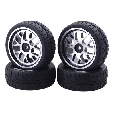 

Tailored 4PCS 110 Aluminium Alloy Wheels with Tires for HPI Redcat On Road Racing Car