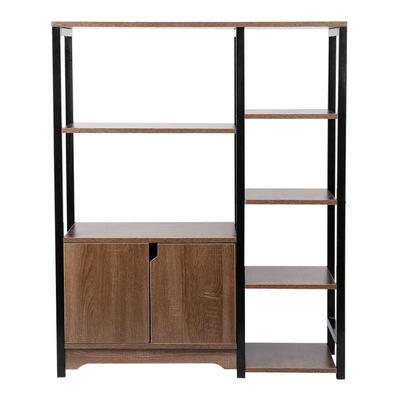 

Greensen Household Four-layer Storage Rack with Cabinet Kitchen Storage Cabinet Locker