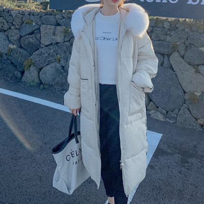 

Tailored Women Outerwear Faux Hooded Button Coat Long Solid Jackets Pocket Coats