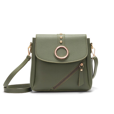 

Women buckle messenger bags 2019 pu leather sling shoulder bag female travel casual crossbody handbags for ladies teenage girls