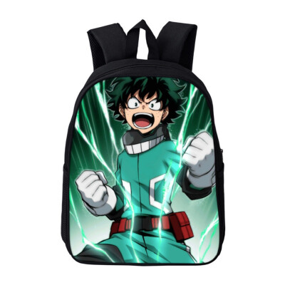 

Ailin Online My Hero Academia Backpack Large Capacity School Bag Daypack for Travel Hiking Outdoor Camping Daily Use