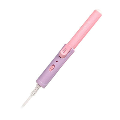 

Pro Portable Mini Ceramic Electronic Hair Curler Fast Curling Iron Wand