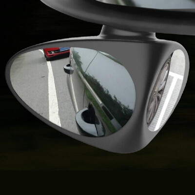 

2 in 1 Car Blind Spot Mirror Wide Angle Mirror 360 Rotation Adjustable Convex Rear View Mirror View Front Wheel Car Mirror