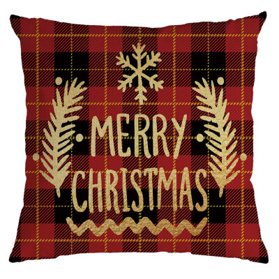 

Tailored Christmas Pillow Cover Pillowcases Decorative Sofa Cushion Cover 45x45cm