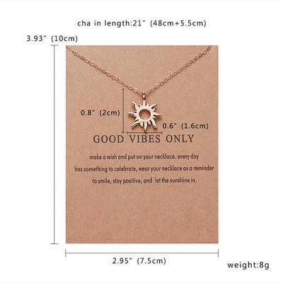 

10 Styles Fashion Jewelry Women Pendant Necklace Cat Ear Angel Wings Bird Animal Circle Geometric Charm Clavicle Chains Collar