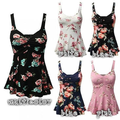 

Women&39s Fashion Sexy Floral Printed Plus Size Swimsuit Bathing Monokini Casual Bandages Camisole -5XL