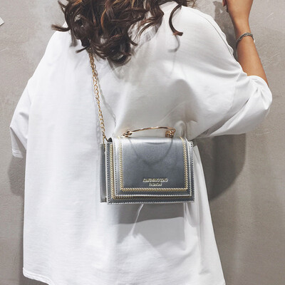 

Summer Sen small bag handbag 2019 new wild gas chain bag fashion handbag small fresh messenger bag