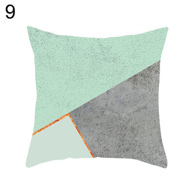 

Mint Green Series Pillow Case Sofa Waist Throw Cushion Cover Home Office Decor