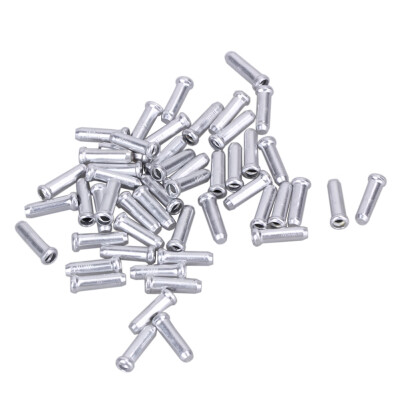 

50pcs Aluminum Bike Bicycle Brake Shifter Inner Cable Tips Wire End Cap