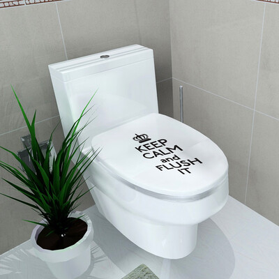 

3D Waterproof Toilet Seat Sticker Bathroom Decal Vinyl Mural Home Decor Funny