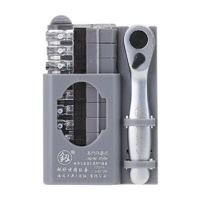 

Portable Mini Ratchet Wrench Screwdrivers Set Straight&Cross Screwdriver Kit Convenient to Use
