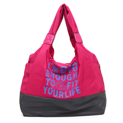 

Fashion ladies shoulder bag large dance bag yoga bag light Joker casual nylon Oxford cloth bag bag