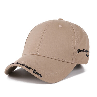 

Korean Hat Female Winter Fashion Baseball Hat Korean Joker Letter Embroidered Cap SpringSummer Student Sun Hat Male