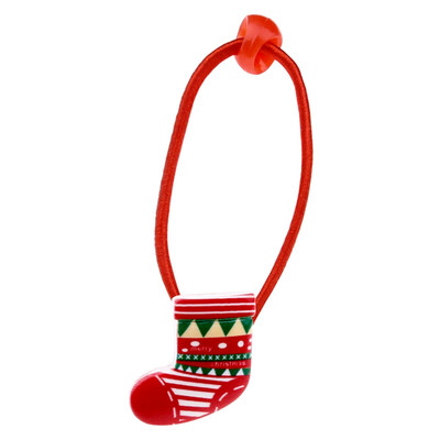

8 P cs Merry Christmas Hair Elastic Bands Santa Claus Hair Accessories Bow Animals Headband Rubber Ropes Ties Girls Gift