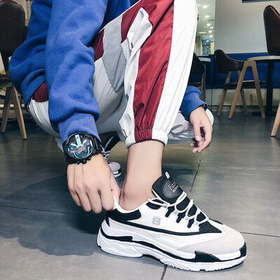 

Autumn&summer plus velvet mens shoes 2019 new net red shoes mens tide shoes wild Korean version of the trend of casual sports shoes