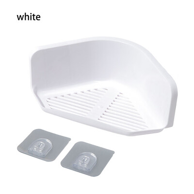 

〖Follure〗 Plastic Suction Cup Bathroom Kitchen Corner Storage Rack Organizer Shower Shelf