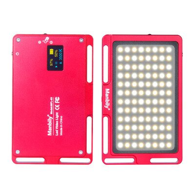 

Manbily 8W Fill Light Selfie Camera Lamp USB Powered Adjustable Brightness Dimmable Color Temperature Changing for Live Show Taki