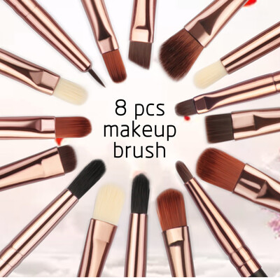 

〖Follure〗8Pc Makeup Brushes Set Powder Foundation Eyeshadow Eyeliner Lip Cosmetic Brush
