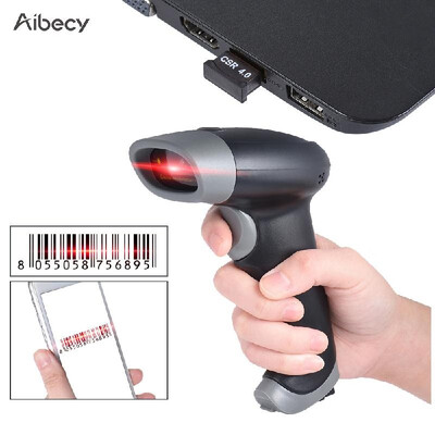 

Aibecy Handheld Wireless USB20 Wired CCD Barcode Scanner Reader Store 2500 Bar Code for Windows Android Mac OS
