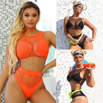 

Sexy Women Push-up Padded Bra Bandage Bikini Set Swimsuit Triangle Swimwear Bathing