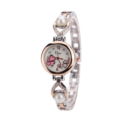

Trendy fashion ladies alloy set pearl set hand