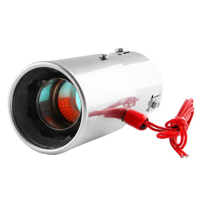 

Universal Car Auto LED Exhaust Pipe Spitfire Red Light Flaming Muffler Tip Stainless Steel