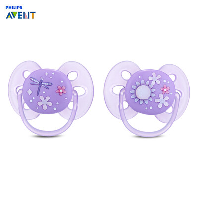 

Avent 2pcs Silicone Baby Pacifier Toddler Infant Feeding Orthodontic Nipple