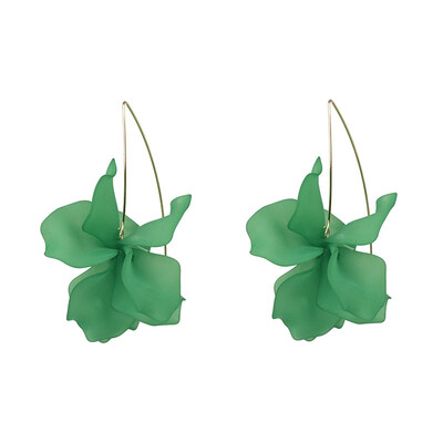 

2019 Ins Bohemia Leaf Acrylic Plant Dangle Drop Earrings for Women Party Jewelry Gift ZA Pearl boucle doreille femme