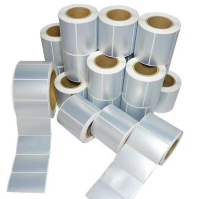 

QIANYING Matte silver self-adhesive label Sticky 9274