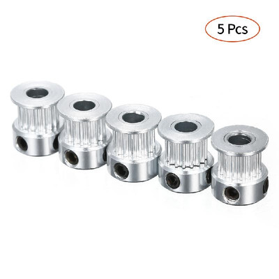 

5pcs Pulleys GT2 Idler Pulley GT2 Timing Pulley Timing Belt Pulley Synchronous Wheel for 3D Printer